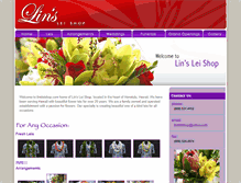 Tablet Screenshot of linsleishop.com